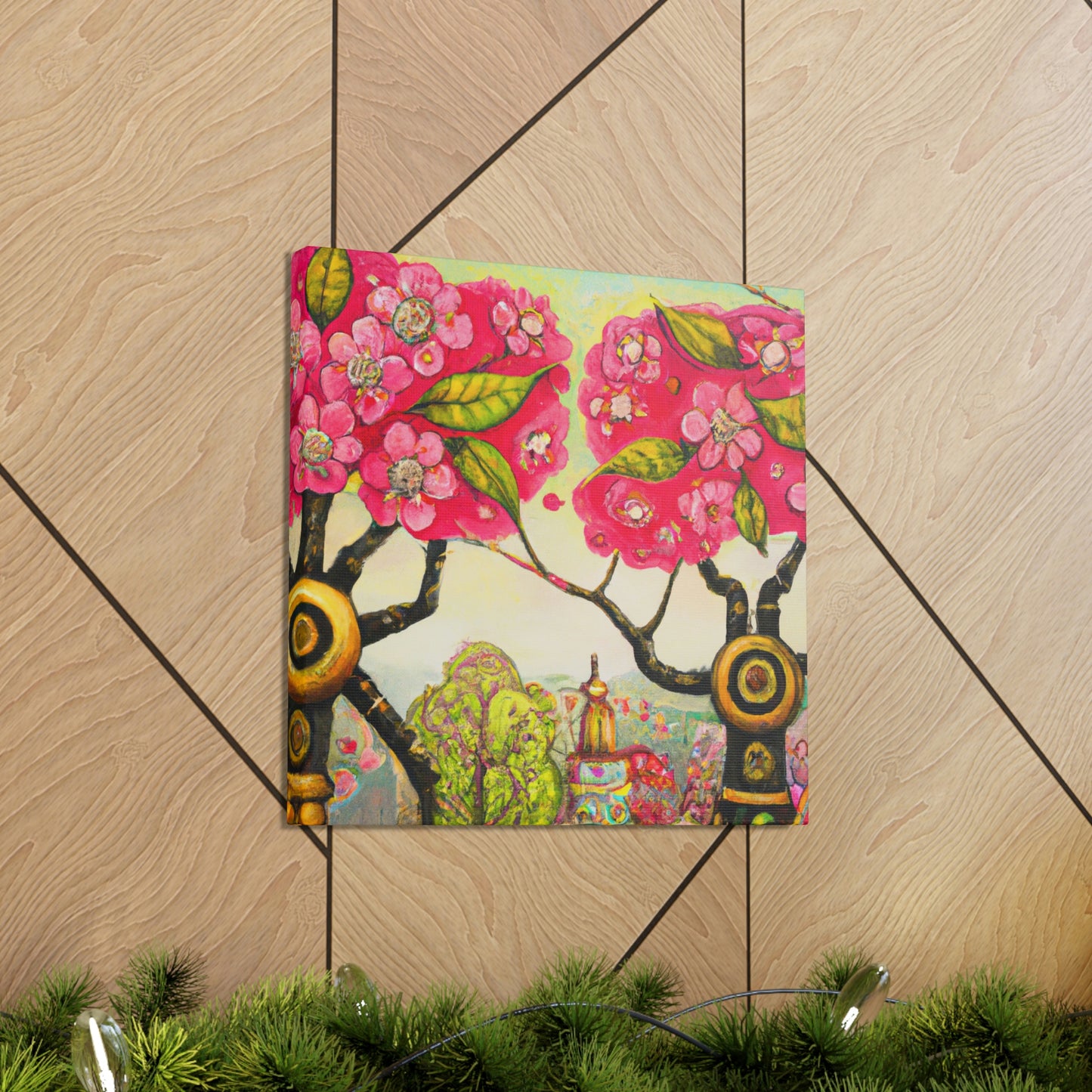 Cherry Blossoms Aweigh - Canvas