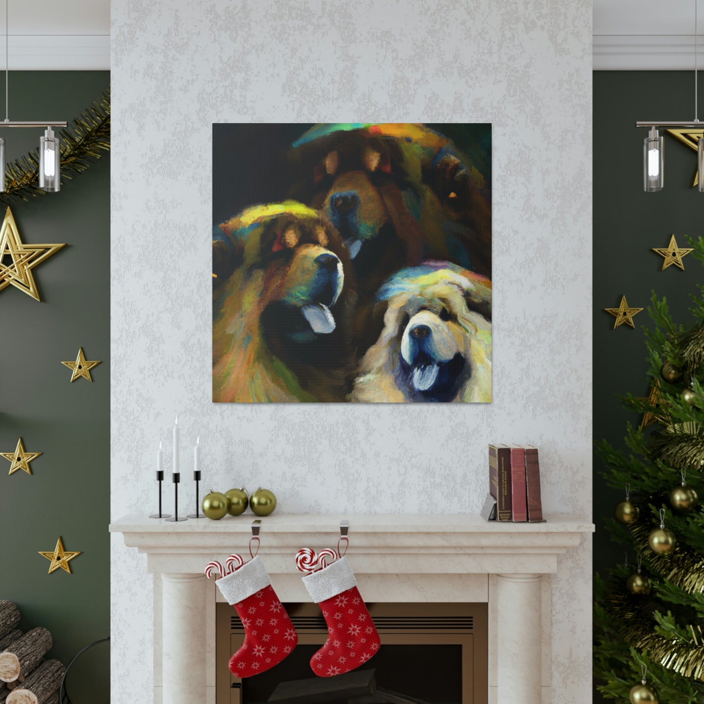 Tibetan Mastiff Canvas - Canvas