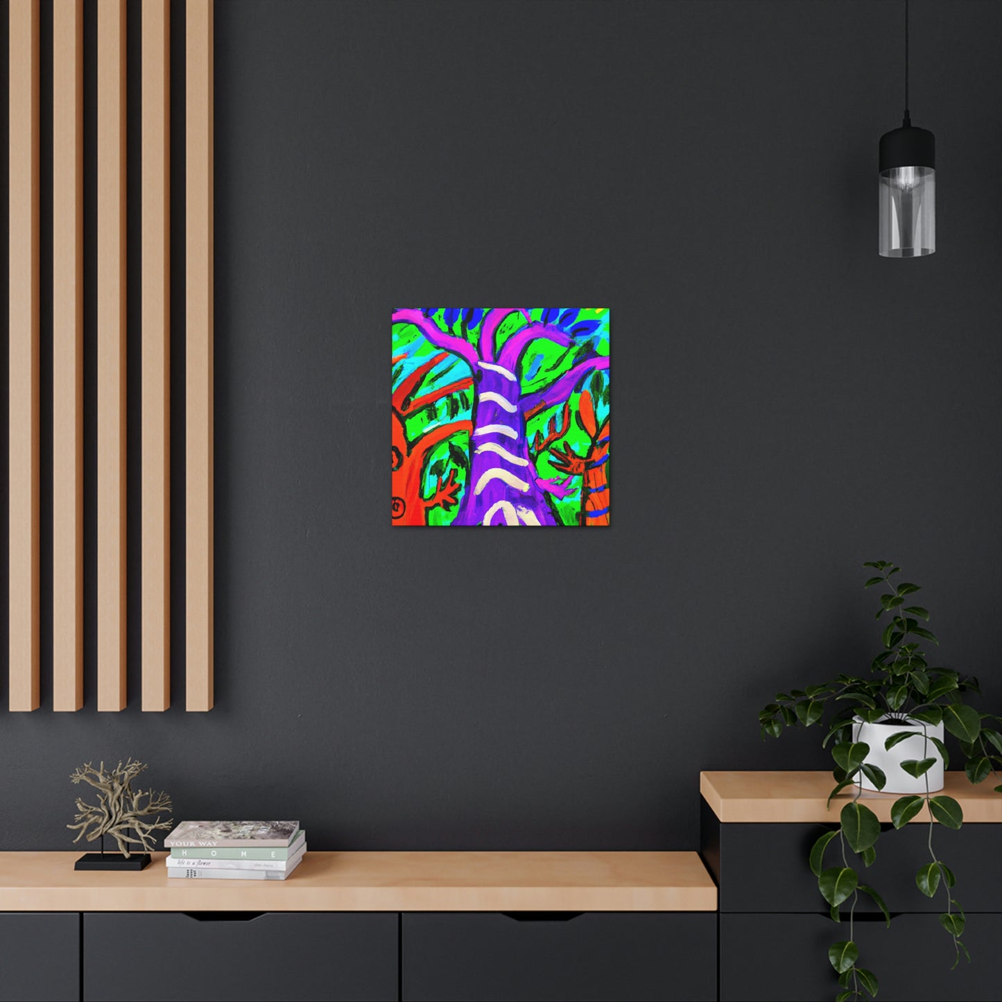 "Beech Tree Abstract Vision" - Canvas