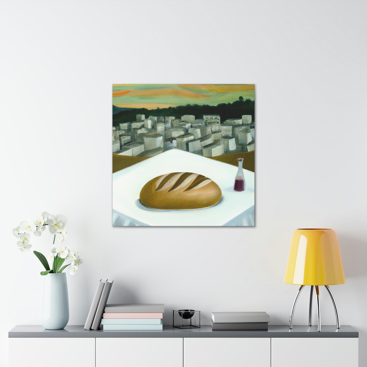 "Bread of Sublimity" - Canvas