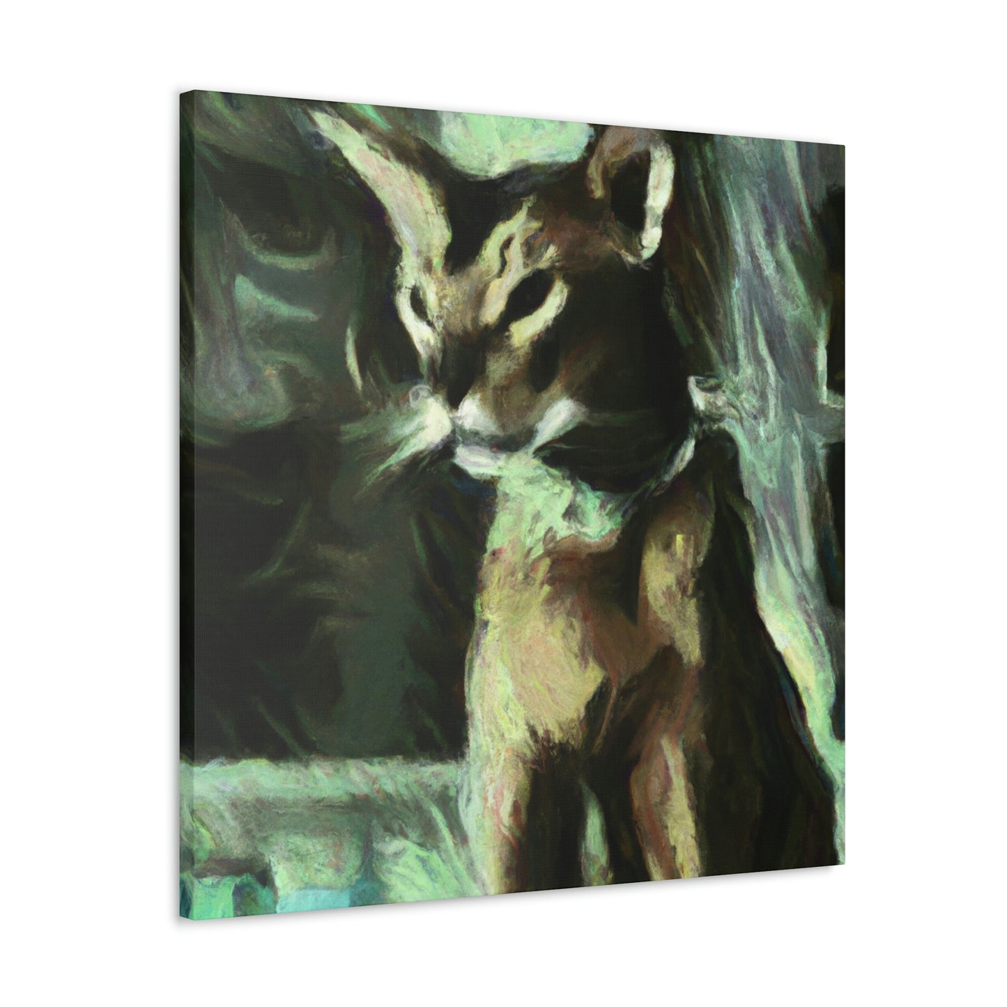 "Abyssinian in Expressionism" - Canvas