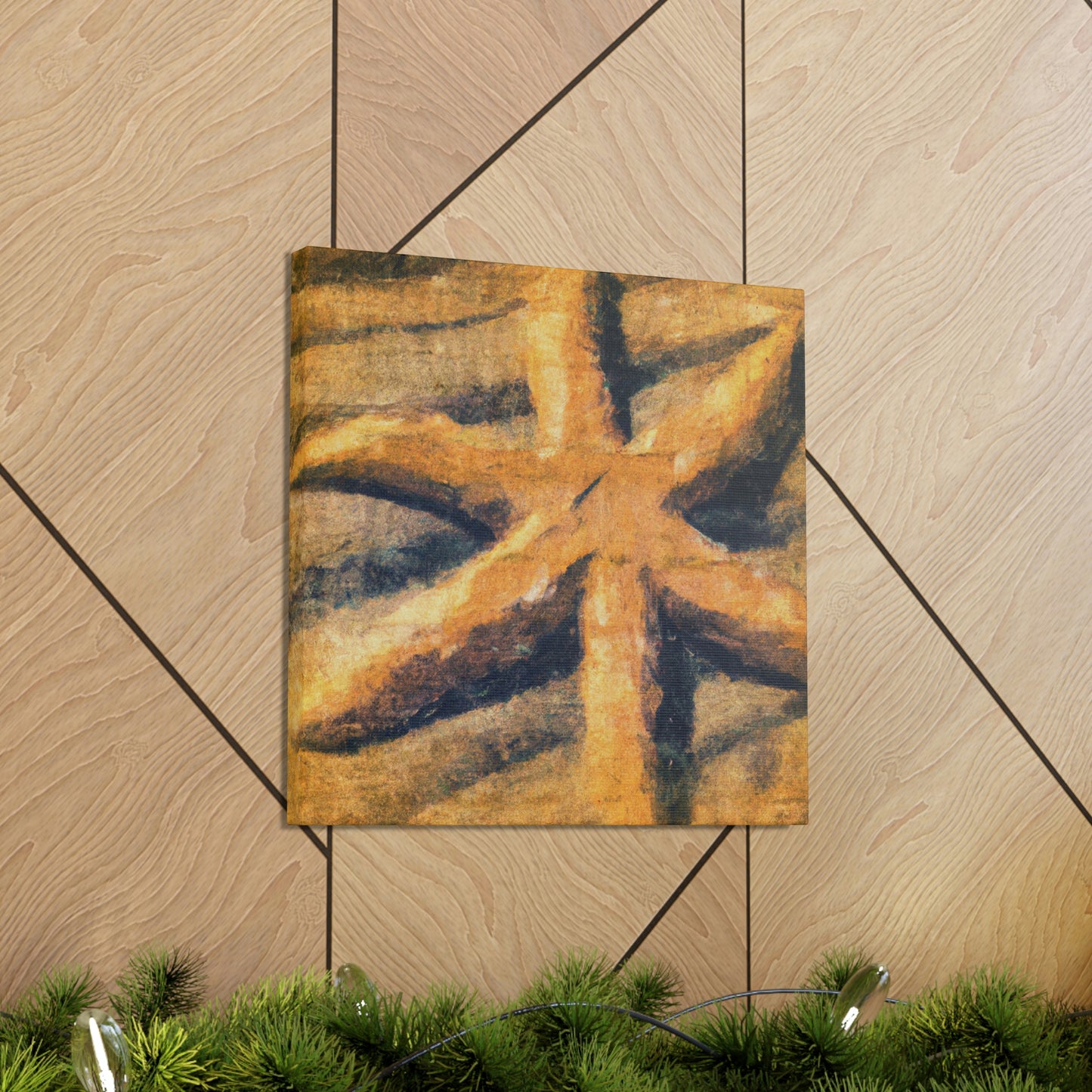 "Starfish Shimmer Shine" - Canvas