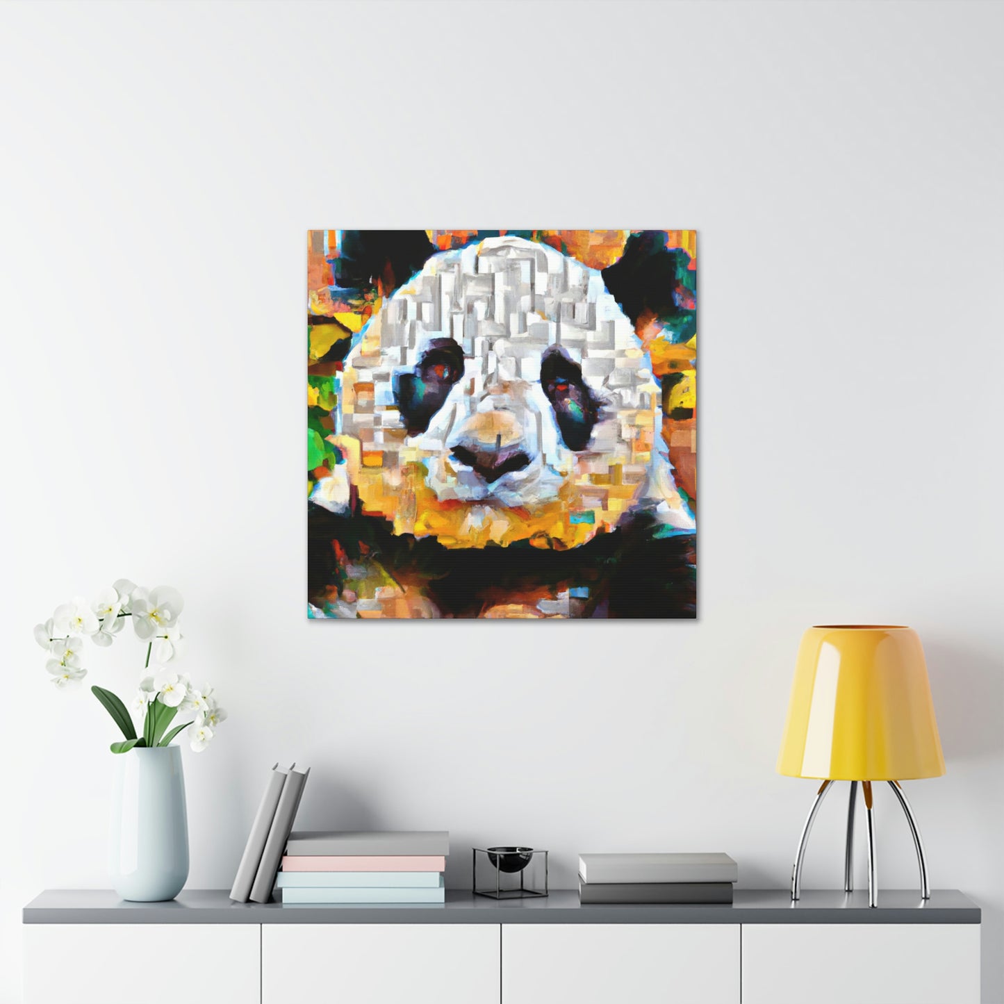 Giant Panda Wonderland - Canvas