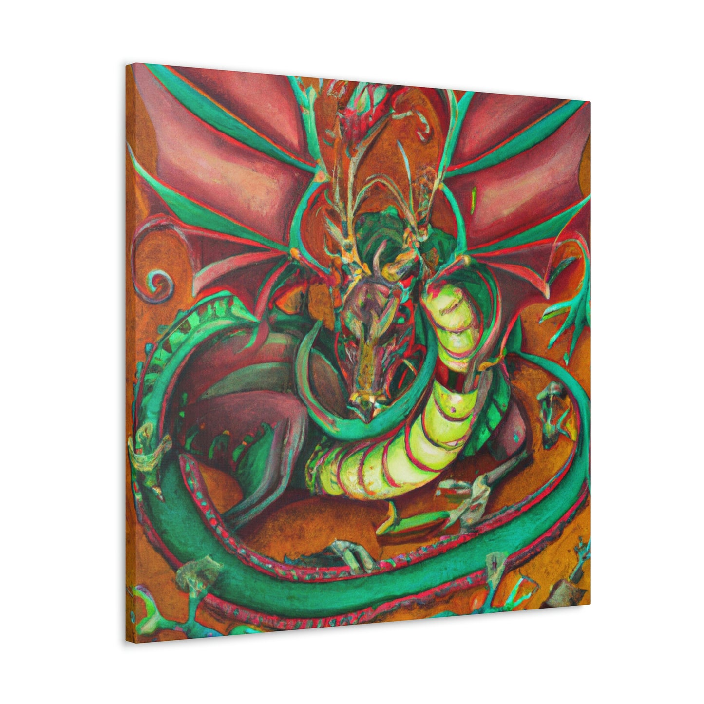 "Dragon in the Jazz Age" - Canvas