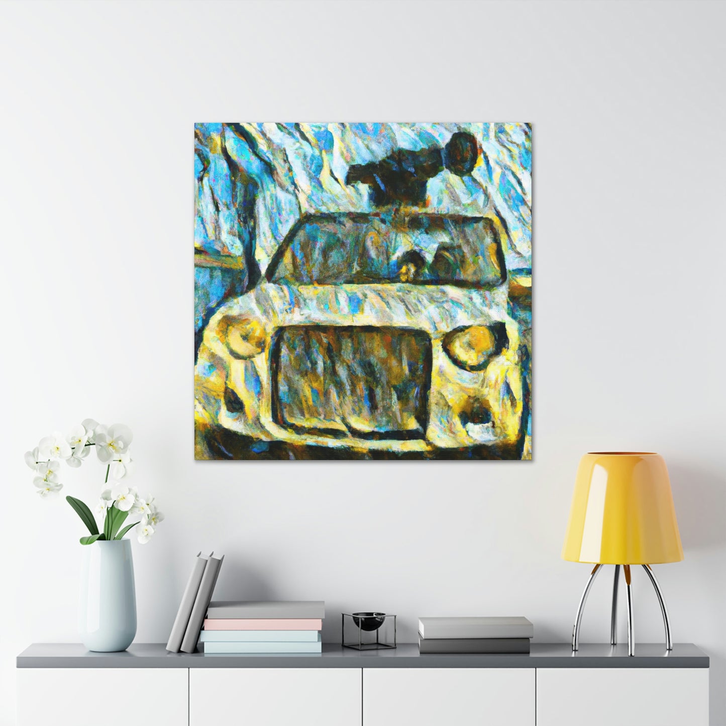 Automobile Futurism - Canvas