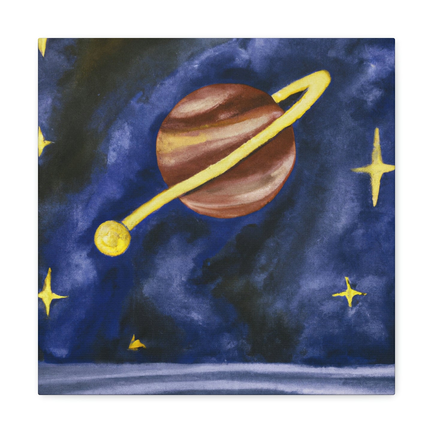 Jupiter's Celestial Majesty - Canvas