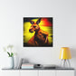 "Kangaroo in Technicolor" - Canvas