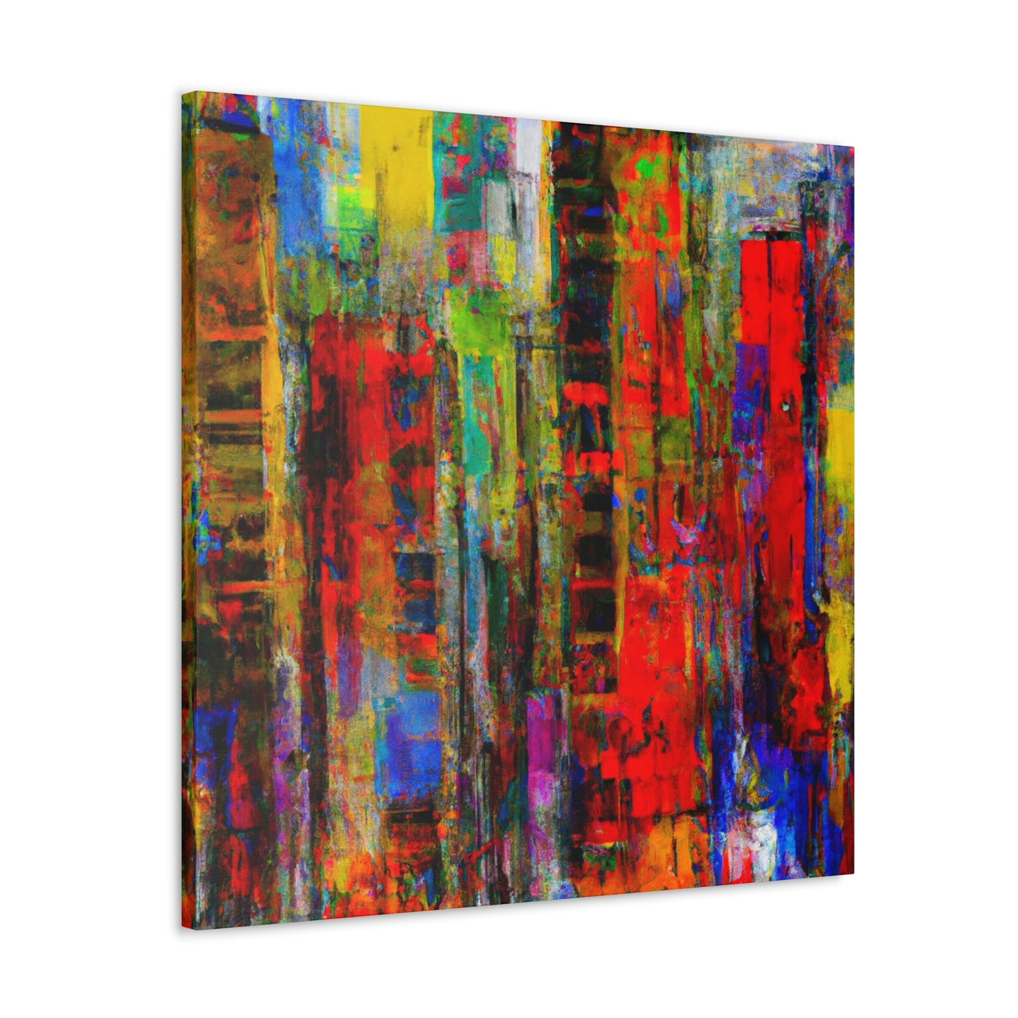 "Awe of Expressionist Strokes" - Canvas