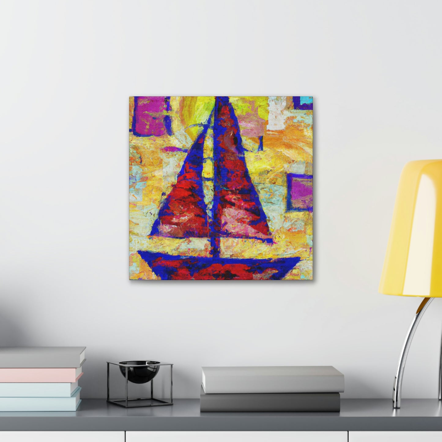 Sailboat on the Horizon - Canvas