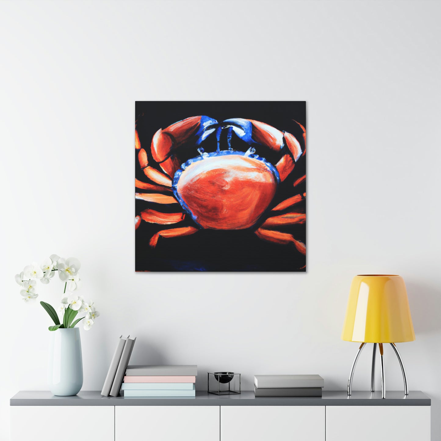 Crab in Expressionism - Canvas