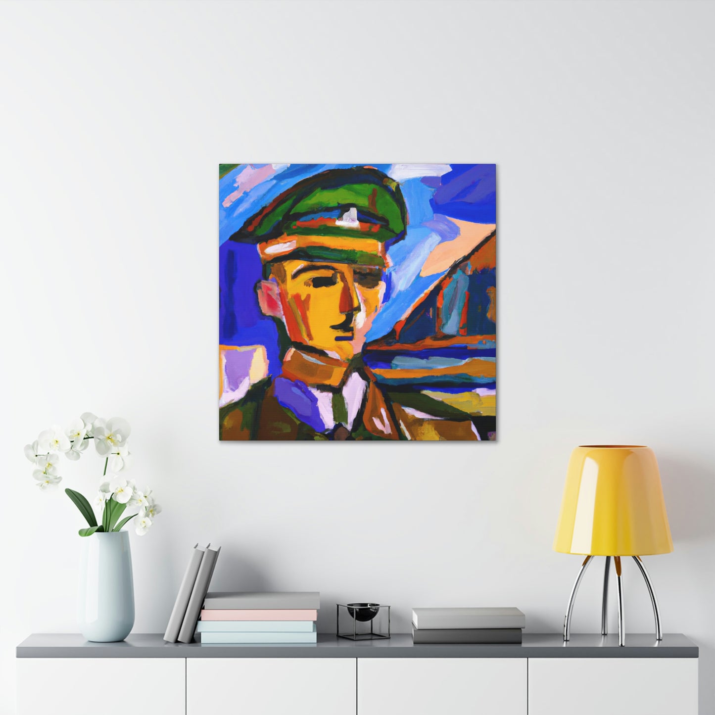 Engineer in Fauvism - Canvas