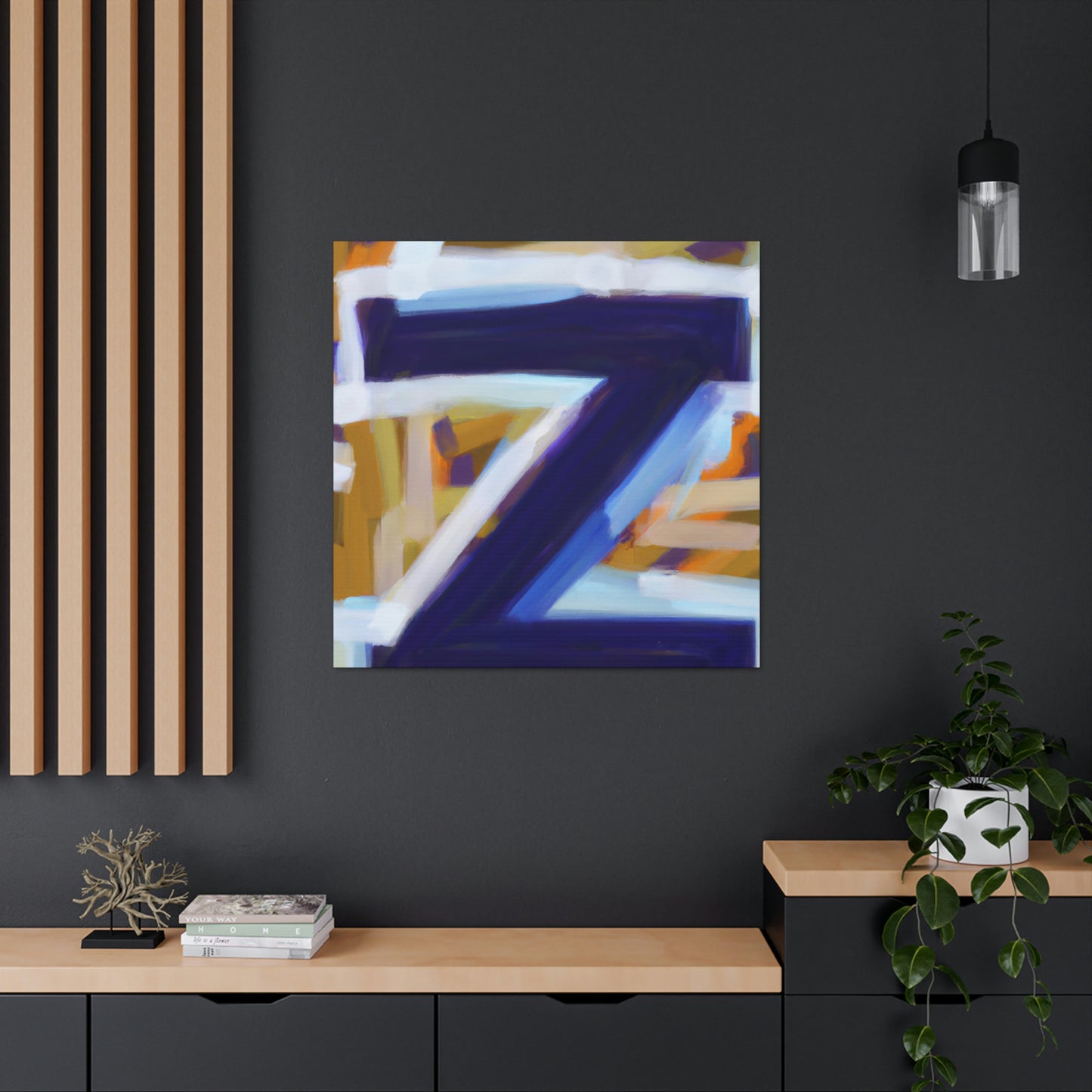 "Z for Abstraction" - Canvas