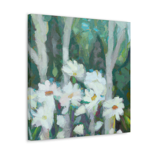 Daisy in Art Deco - Canvas