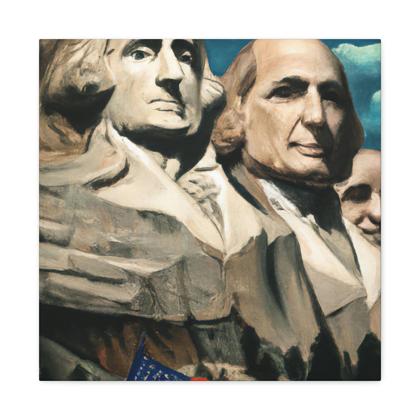 "The Rushmore Portrait" - Canvas