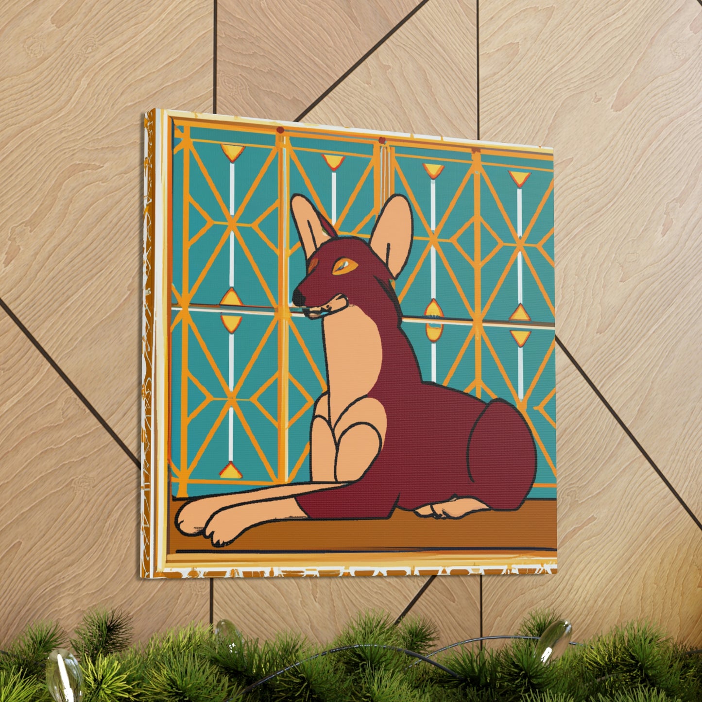 Dhole Deco Dance - Canvas