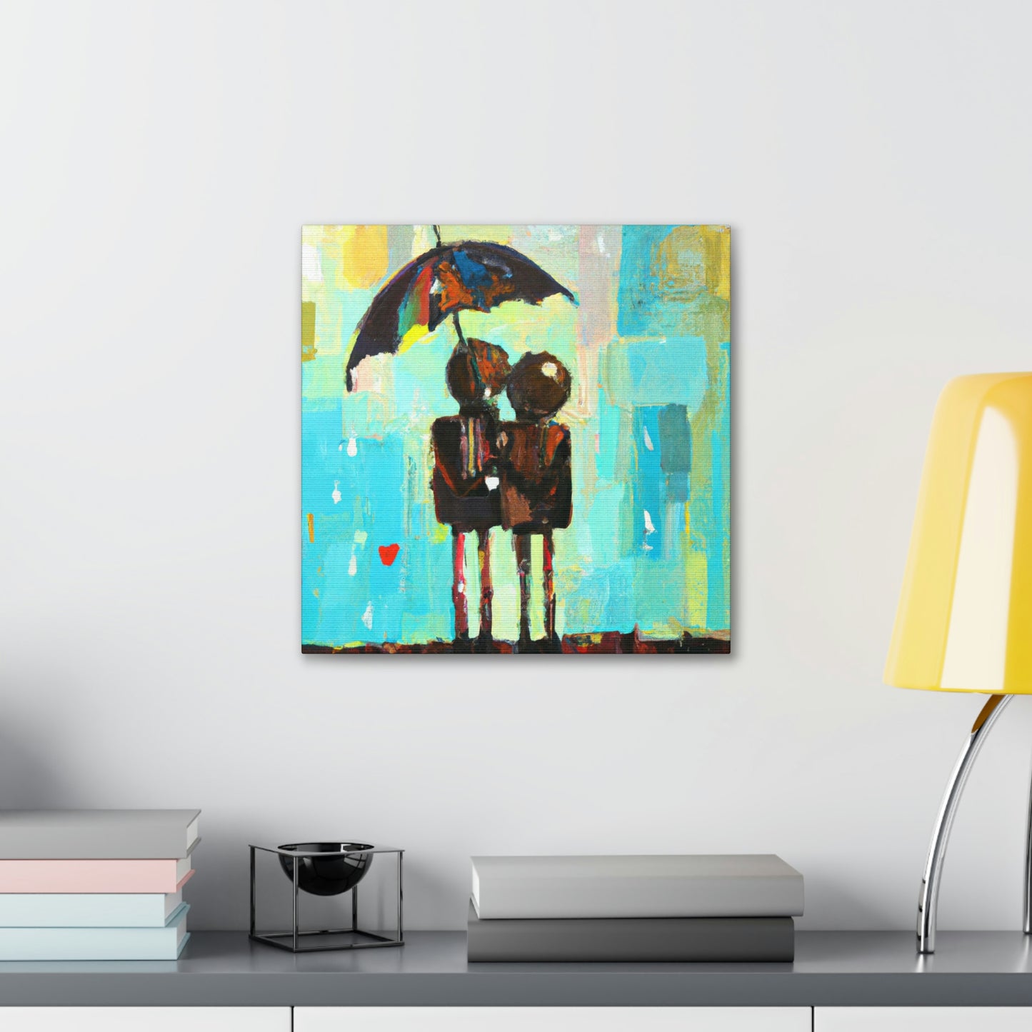 Love in the Rain - Canvas