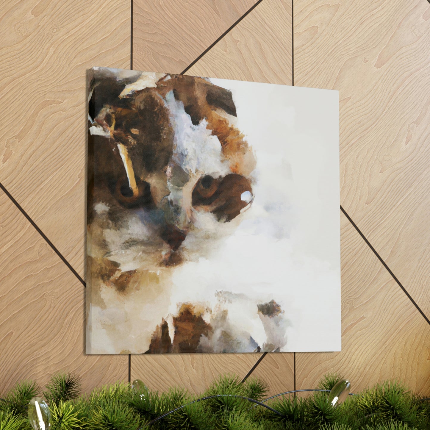 Scottish Fold Enchantment - Canvas