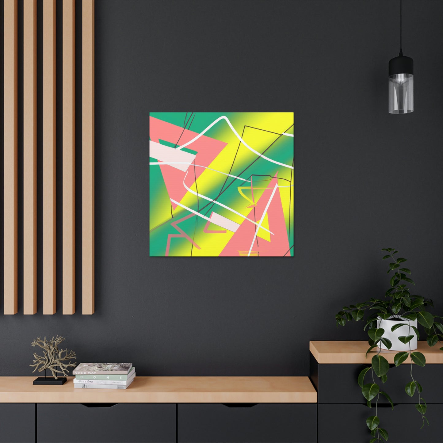 Vivid Synthetic Revolution - Canvas