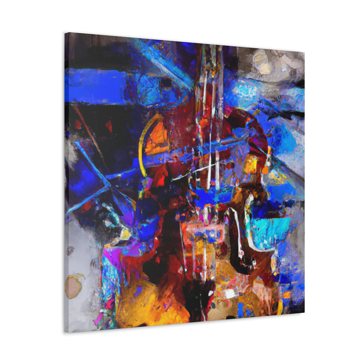 Violin of Expressionism - Canvas