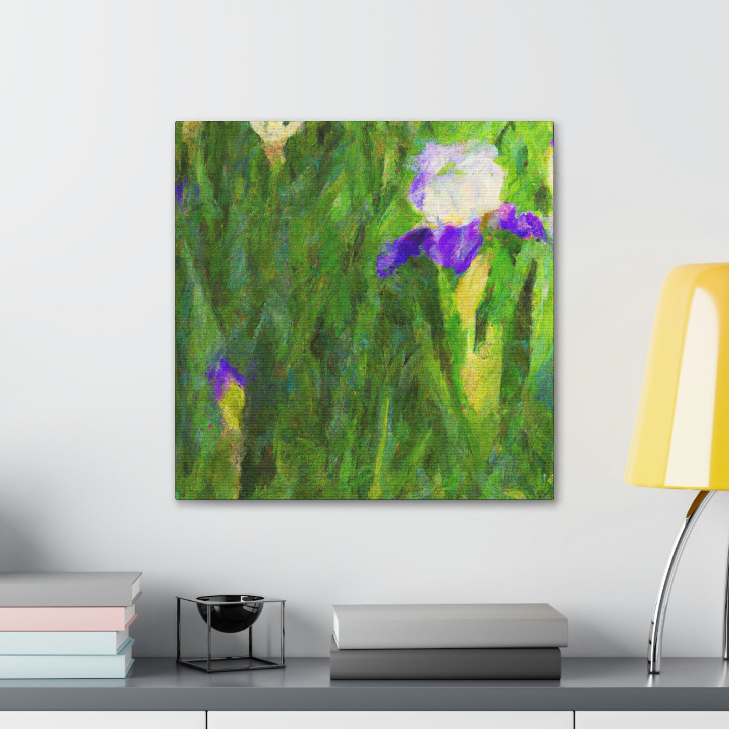 Iris in Majesty. - Canvas