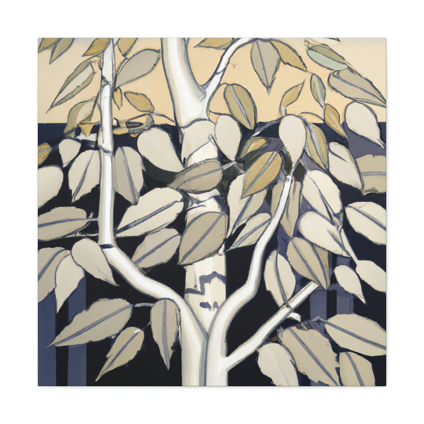 "Beech Tree Deco Dream" - Canvas