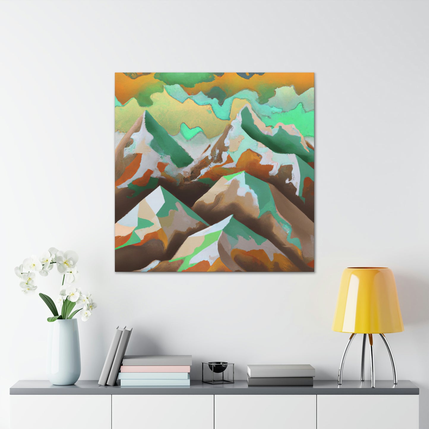 Mountain Majesty Painting - Canvas