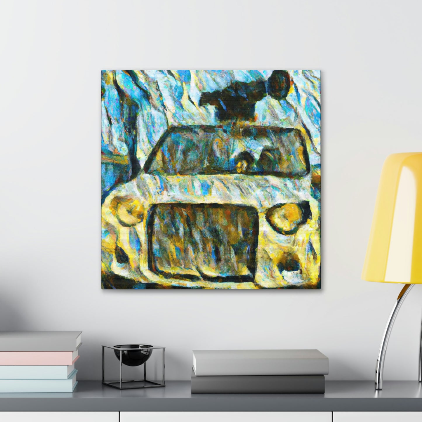 Automobile Futurism - Canvas