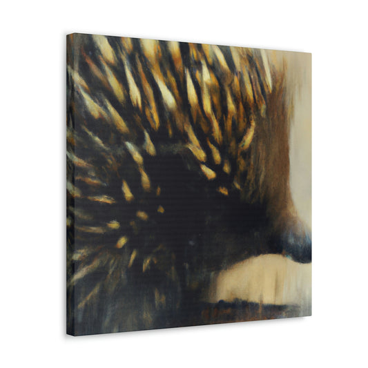 "Echidna in Edenic Hue" - Canvas