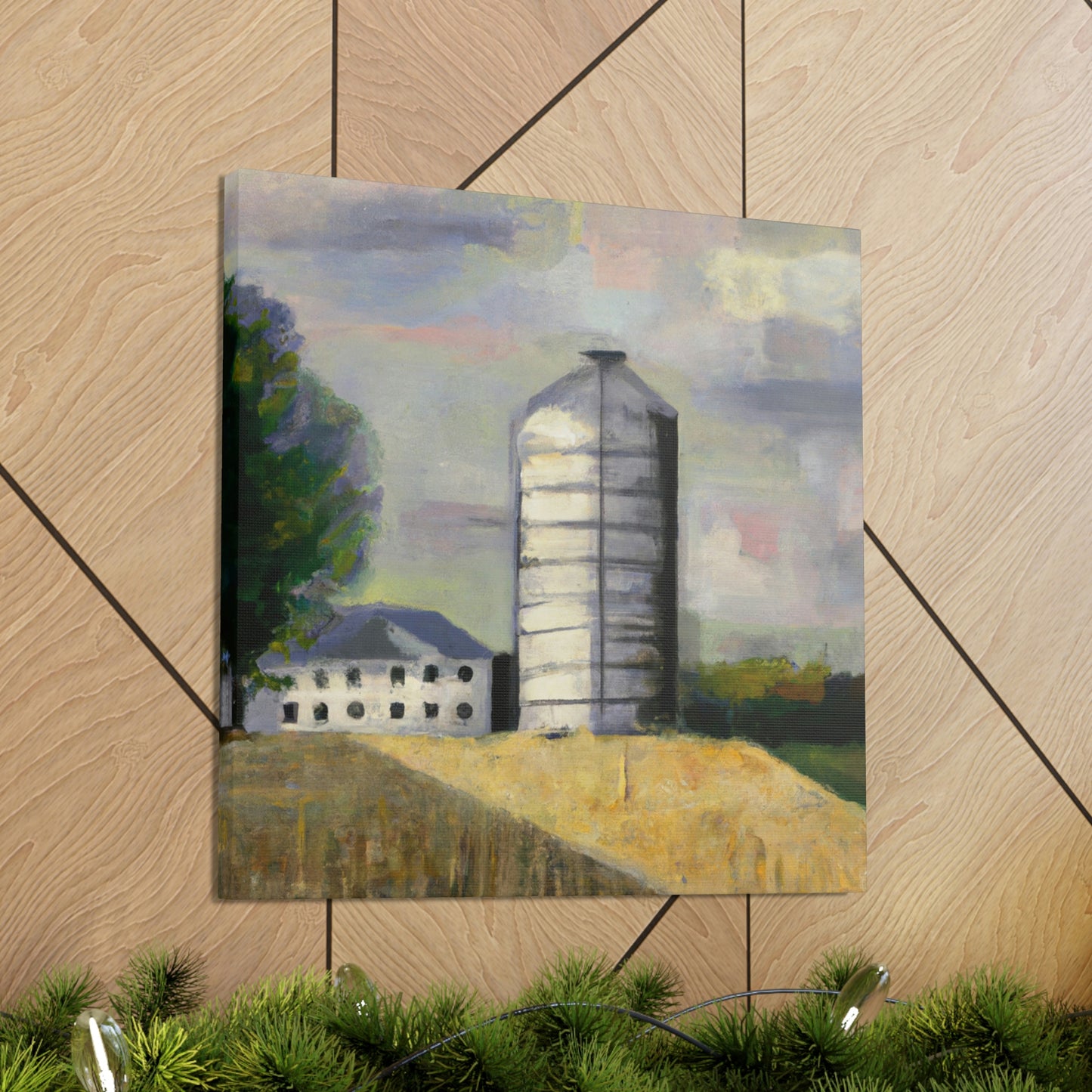 Silo in Expressionism - Canvas