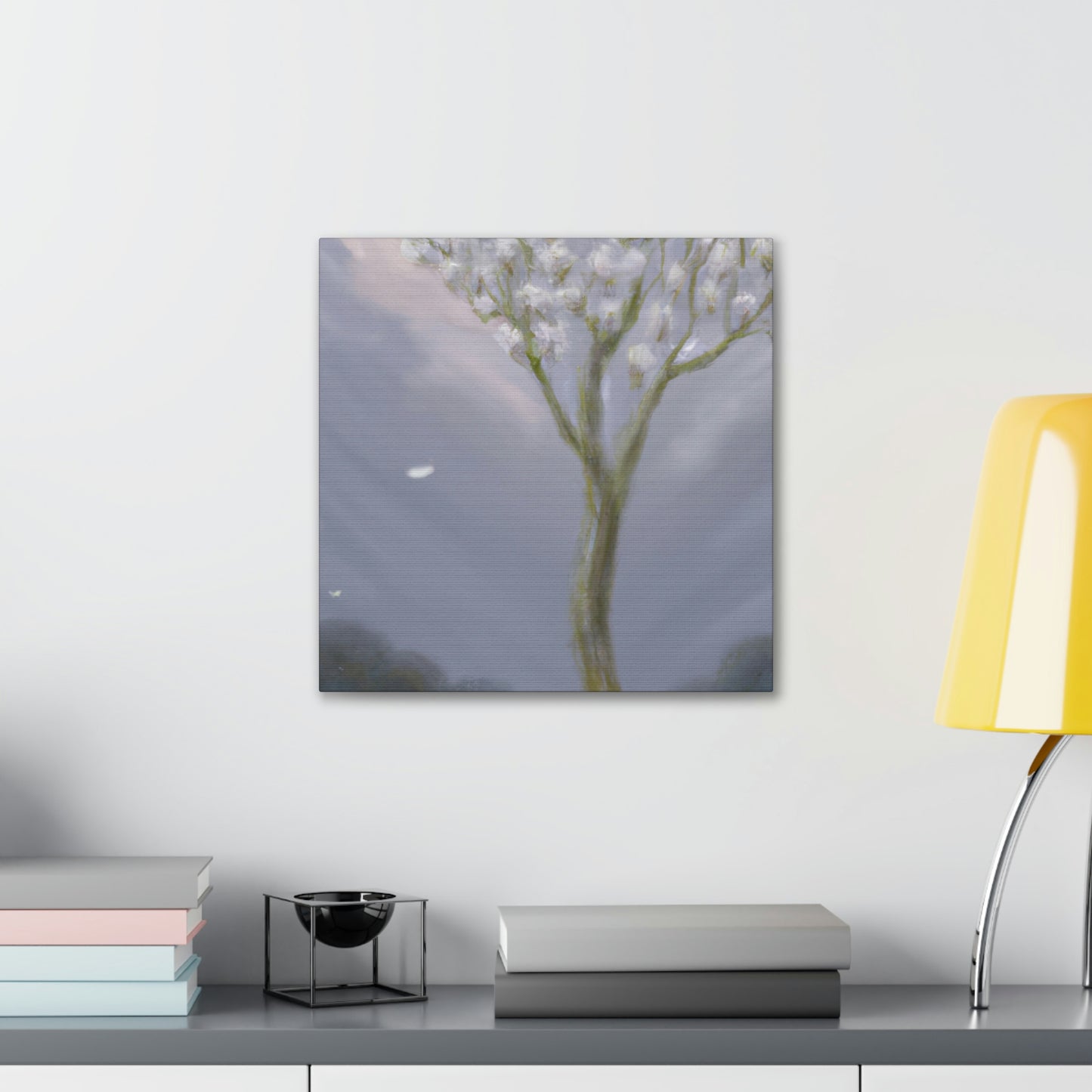 "Magnolia's Mystic Bloom" - Canvas