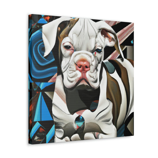 American Bulldog Dreamscape - Canvas