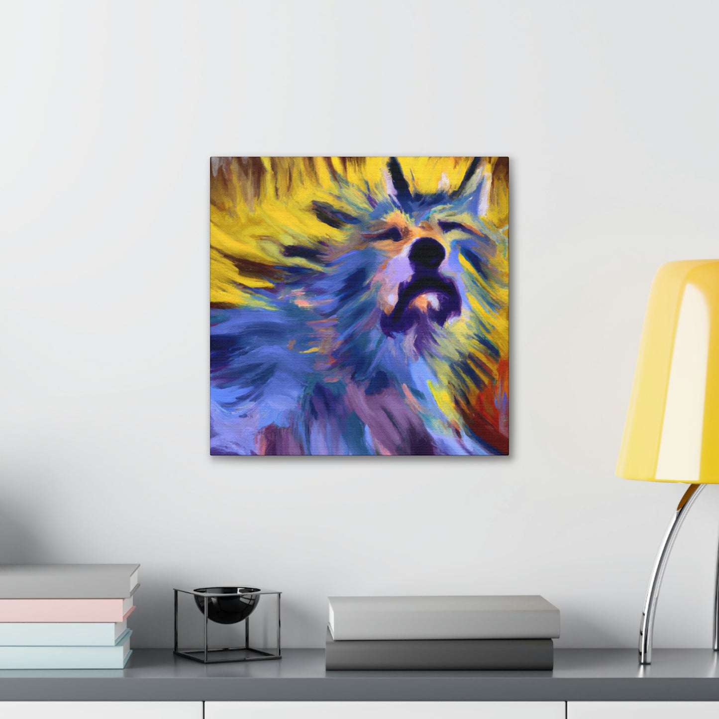 "Wolf in the Wilderness" - Canvas