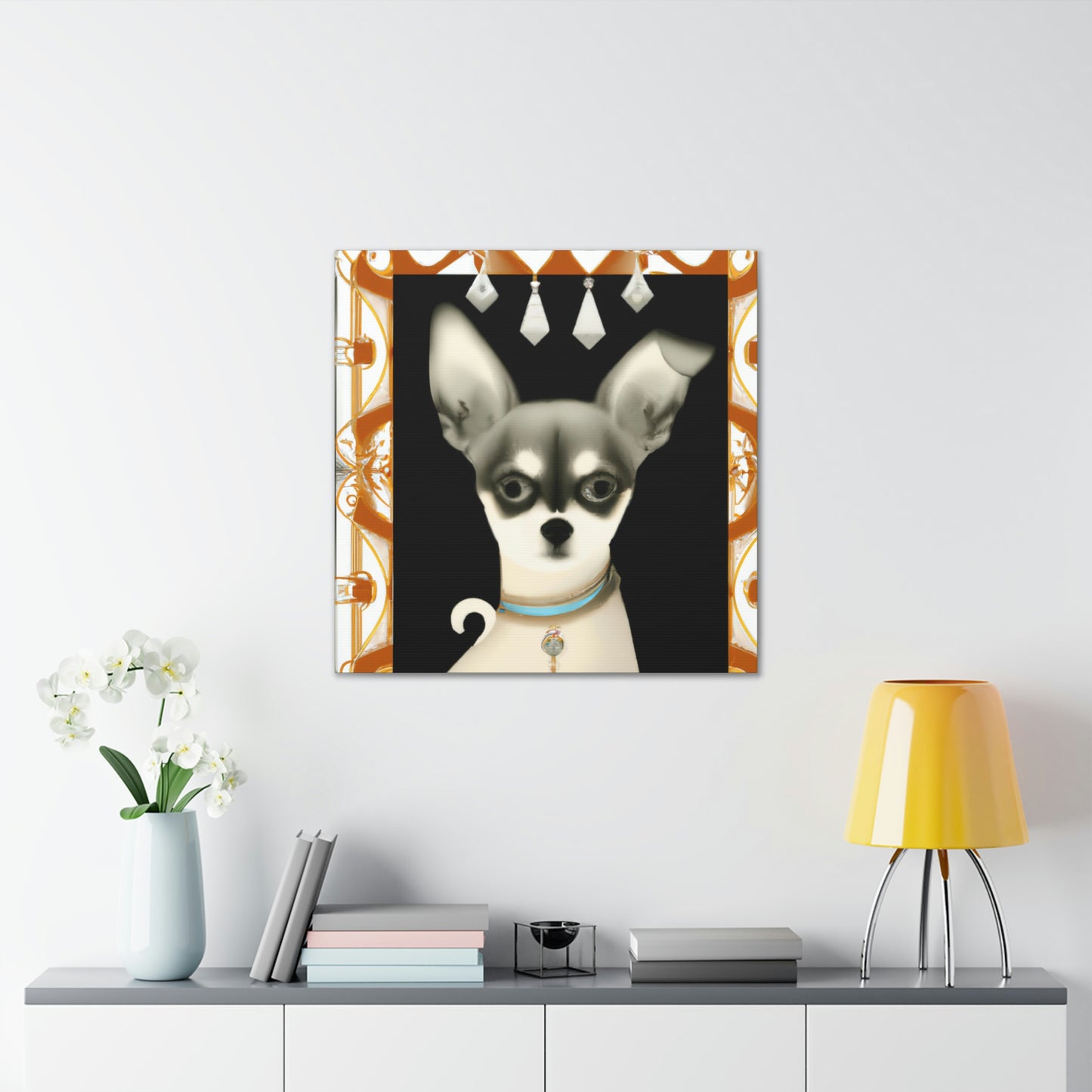 Blazing Chihuahua Splendor - Canvas