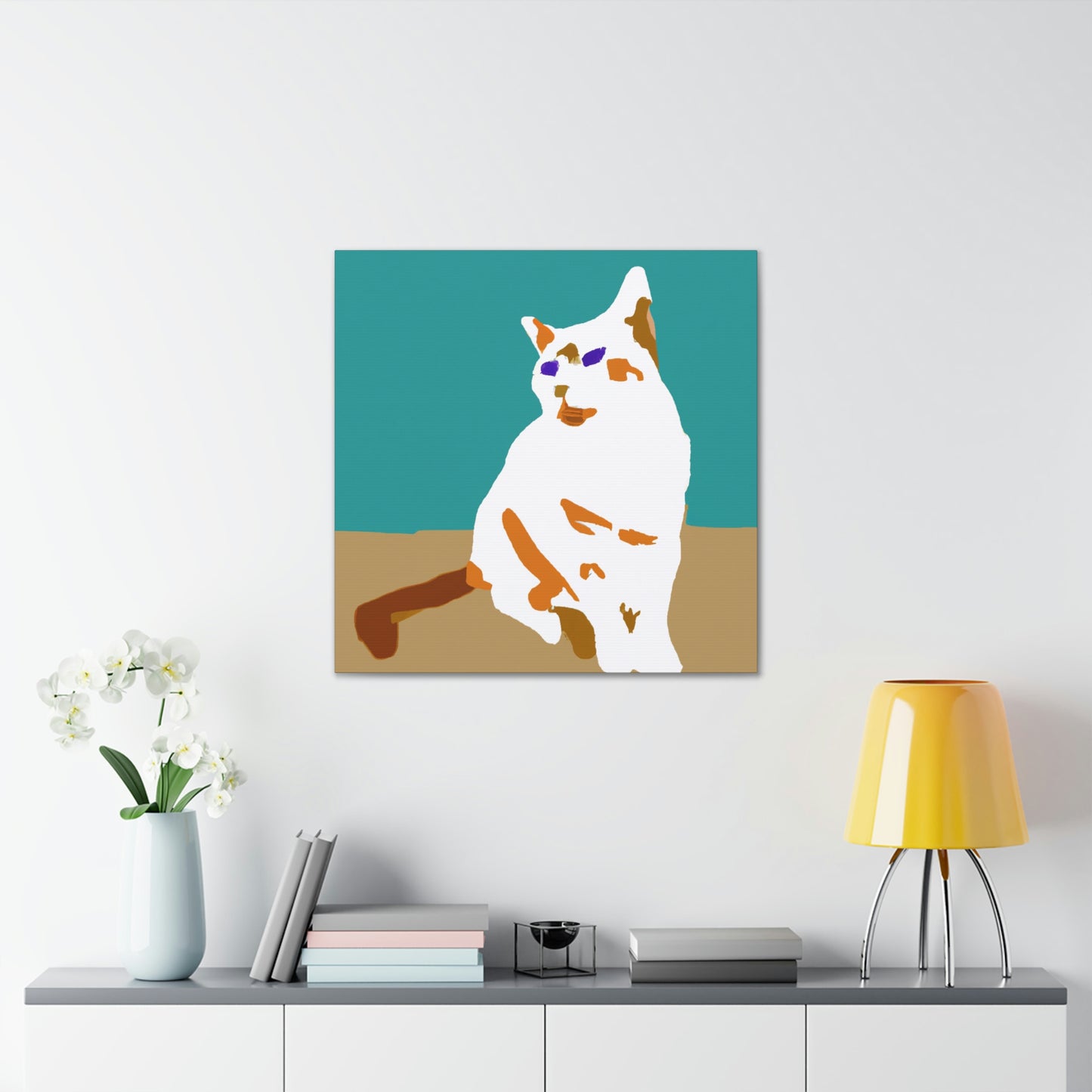 Cats in Minimalism - Canvas