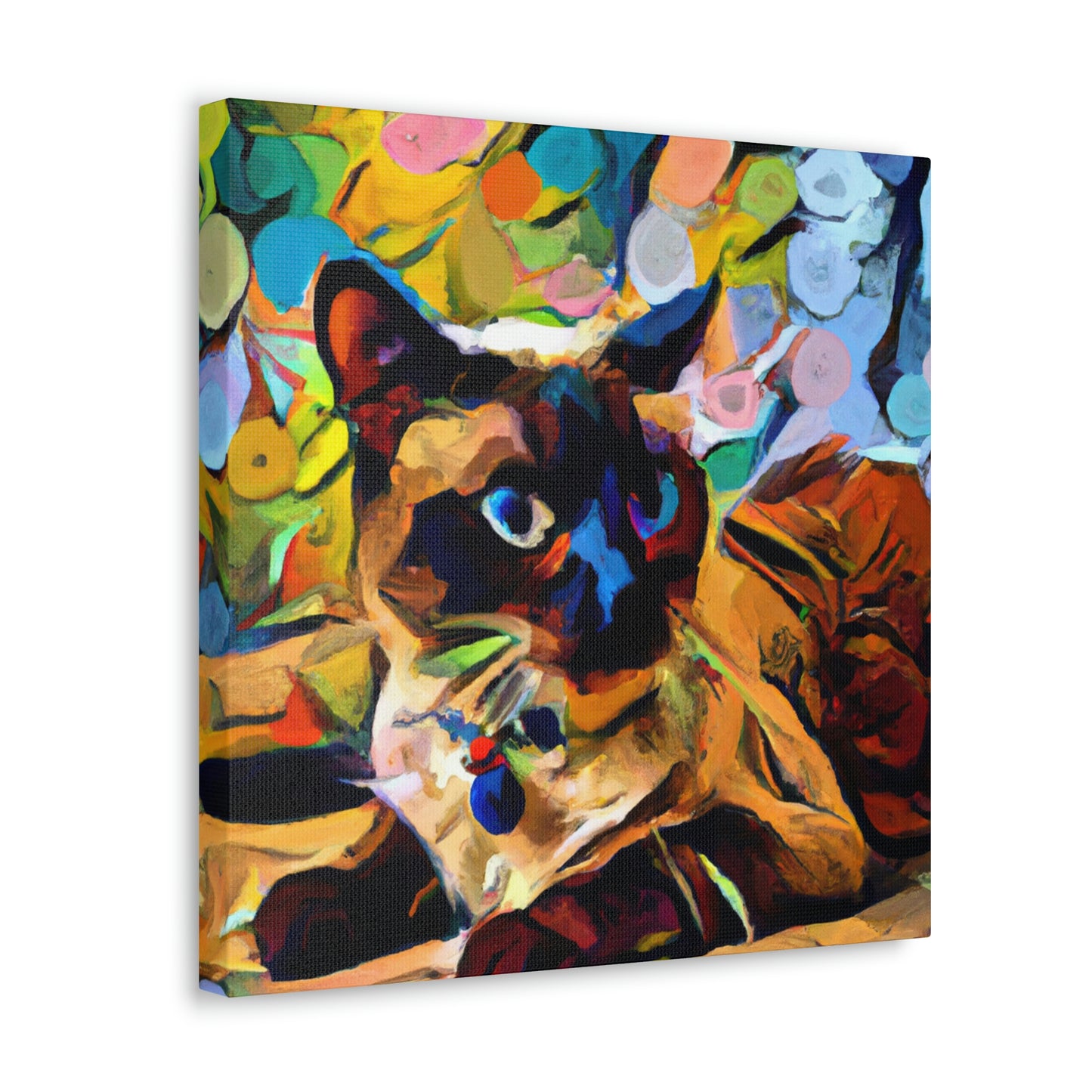 Siamese in Fauvism - Canvas