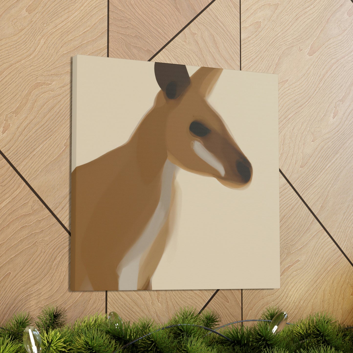 Wallaby Beyond Dreaming - Canvas