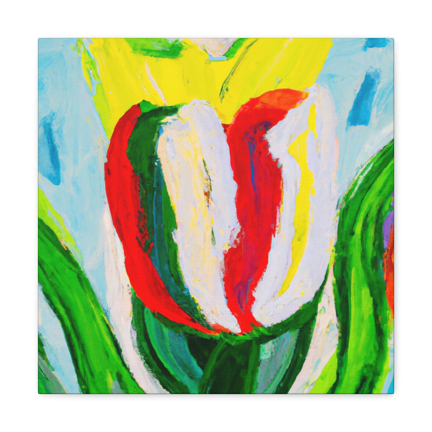 "Tulip Dance of Color" - Canvas