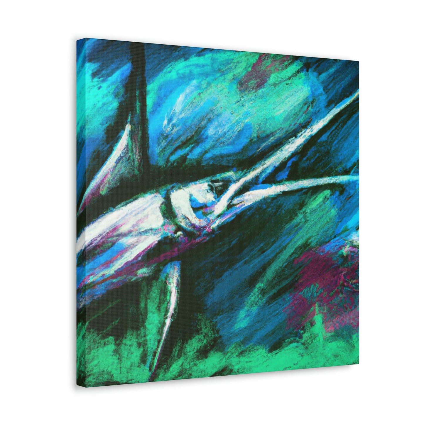 Swordfish Sword Dance - Canvas