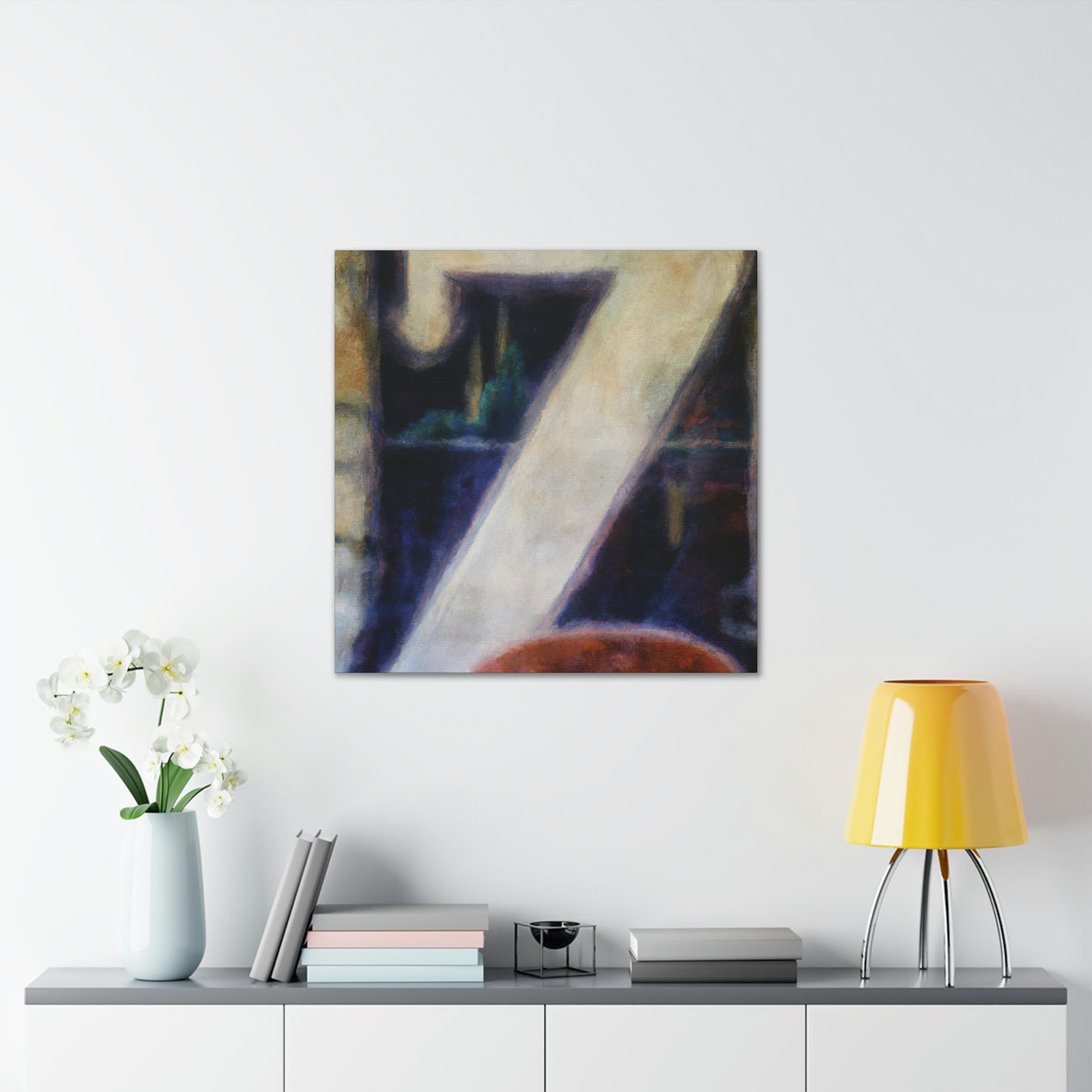 "Z in Art Deco" - Canvas