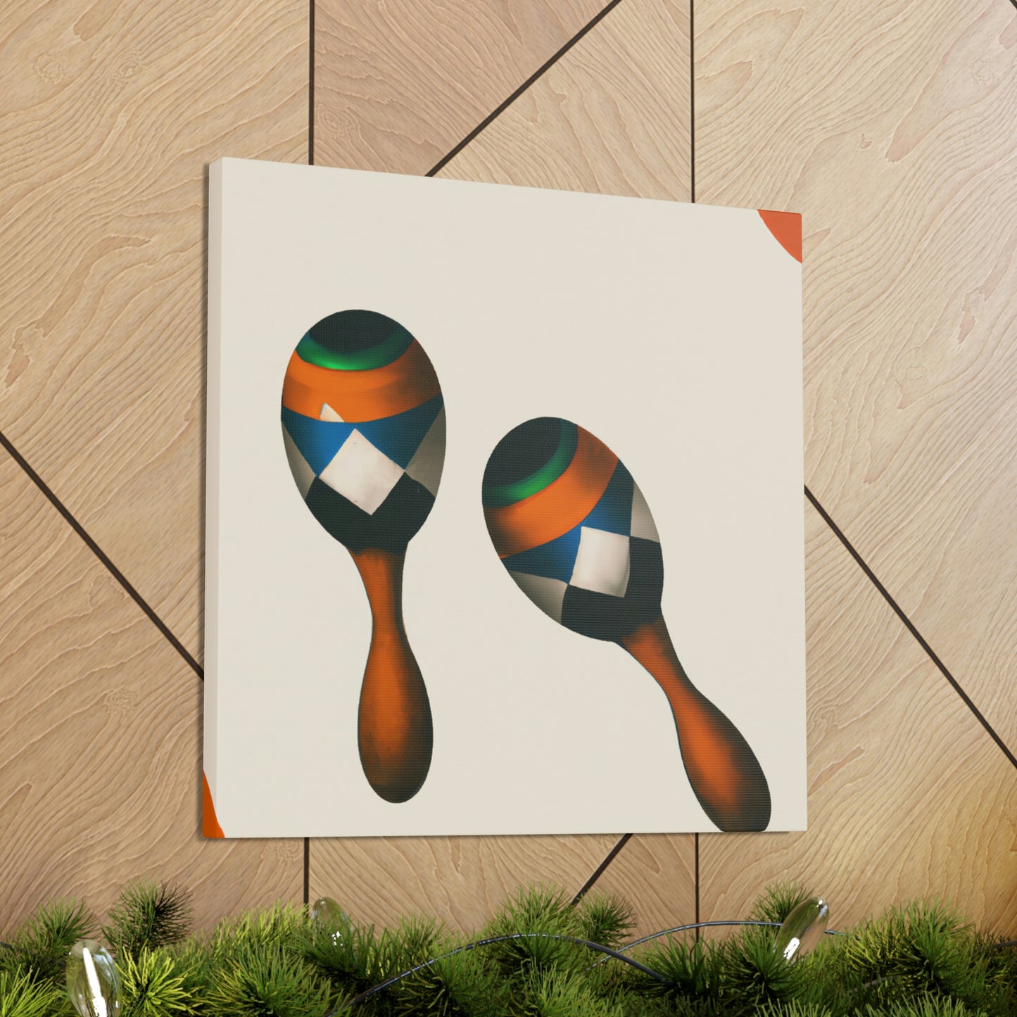 Maracas: A Minimalist Study - Canvas