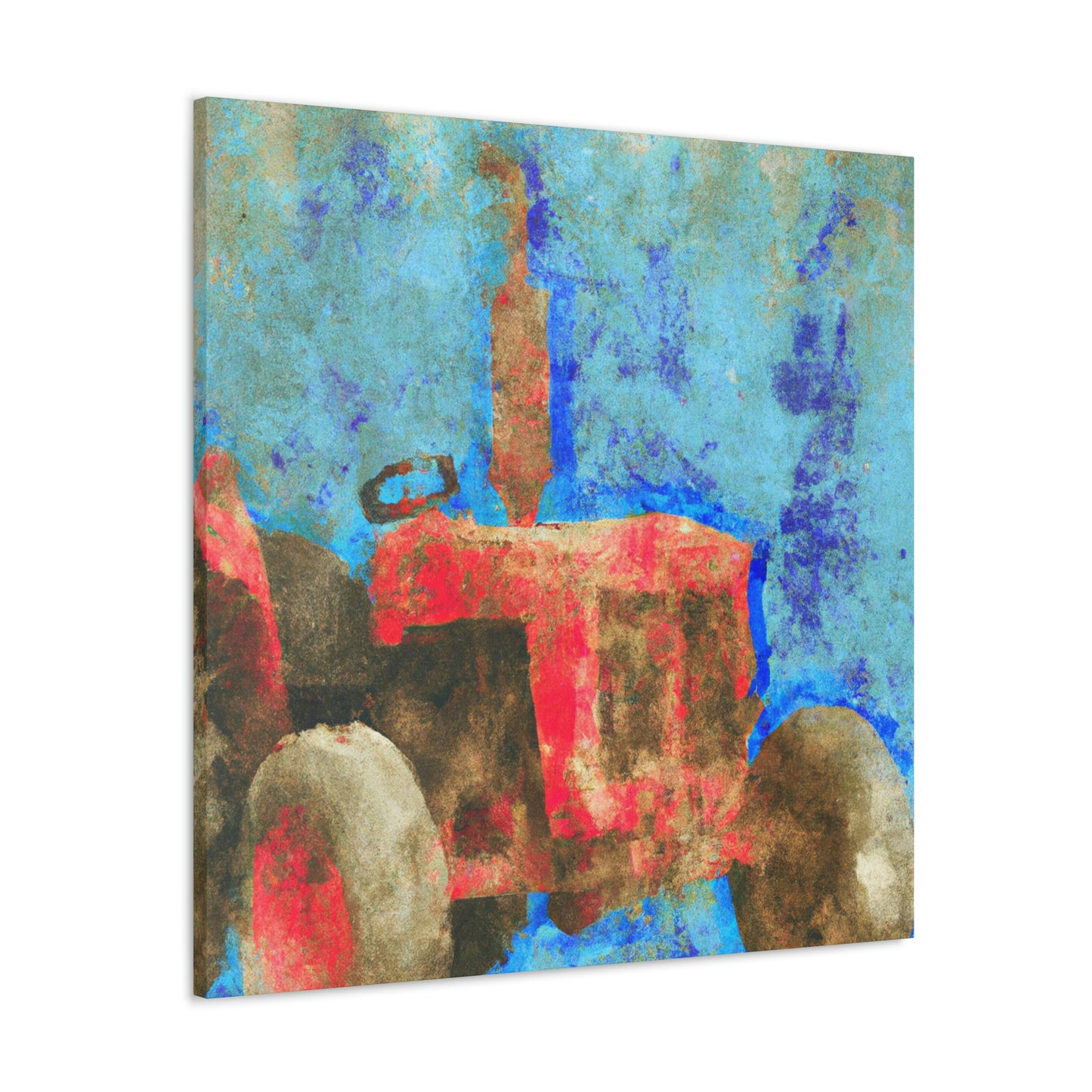 "Tractor in Simplicity" - Canvas