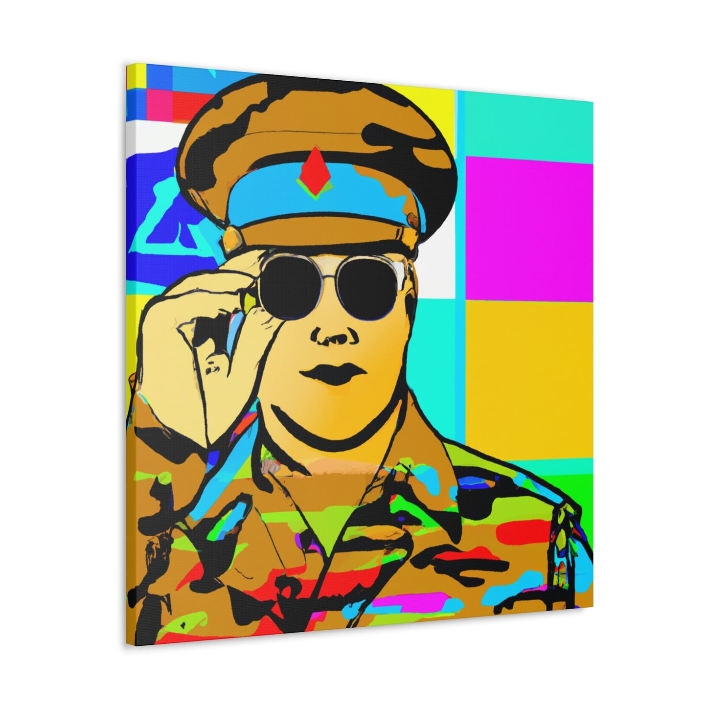 Supply Sergeant Pop Art - Canvas