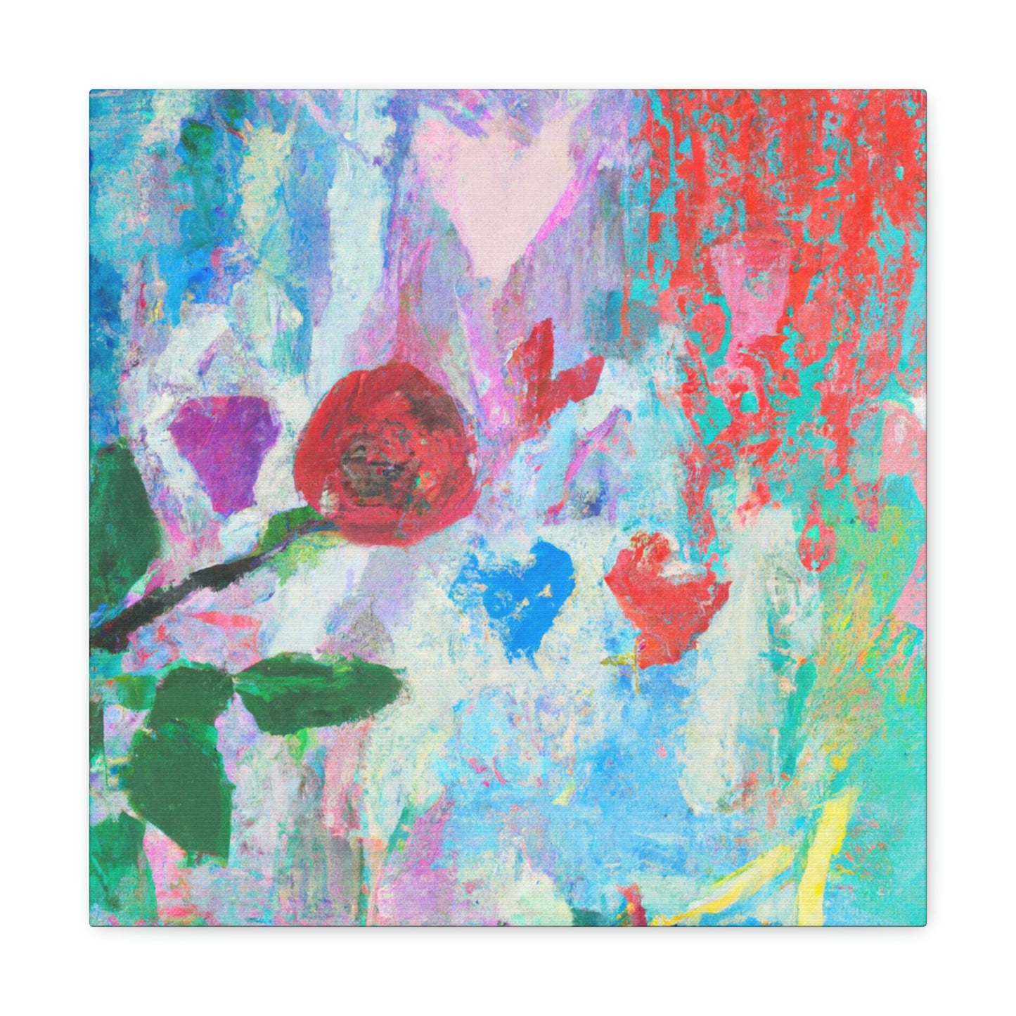 "Love Bouquet Abloom" - Canvas