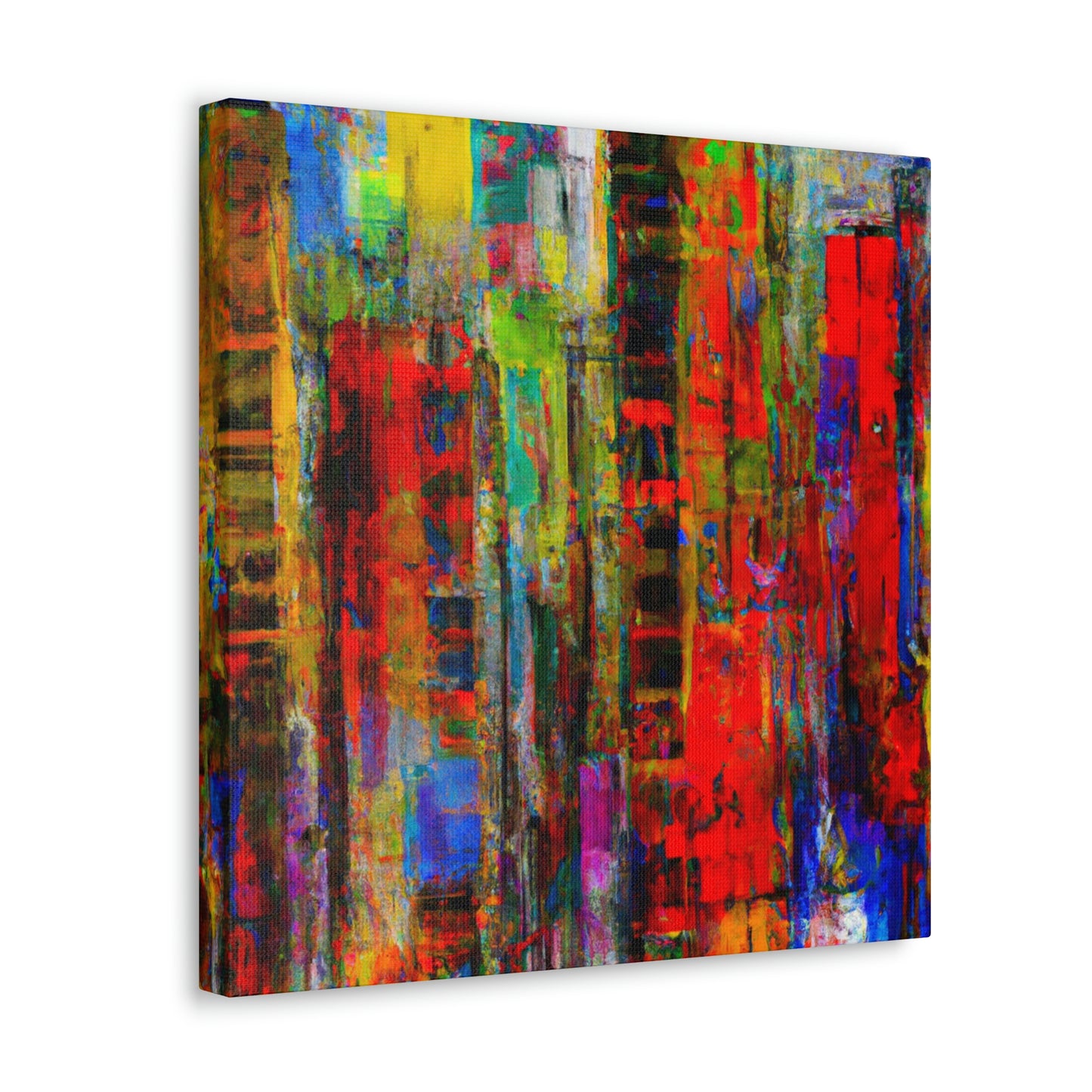 "Awe of Expressionist Strokes" - Canvas