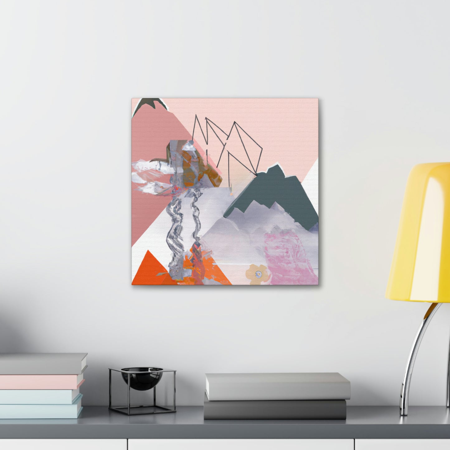 "Mountainous Yonder Vistas" - Canvas