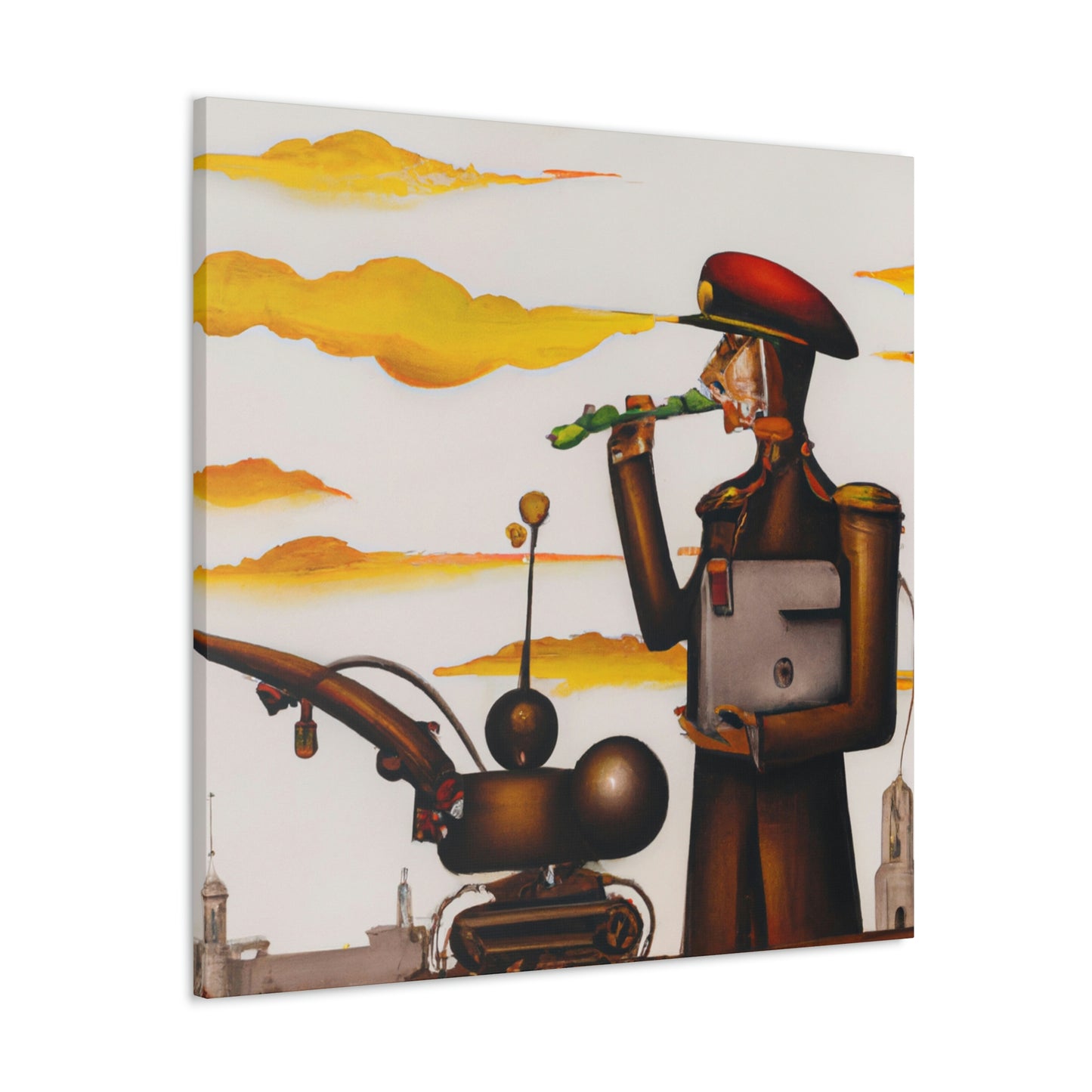 Soldier in Dreamscape - Canvas