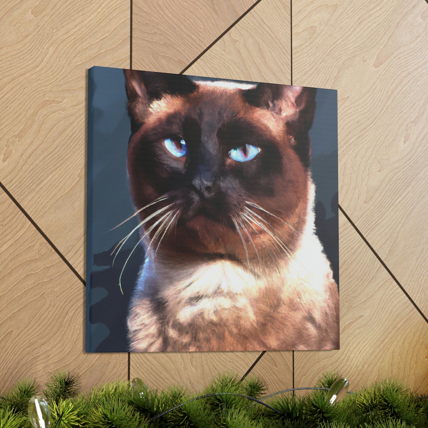 Siamese Sisters Portrait - Canvas