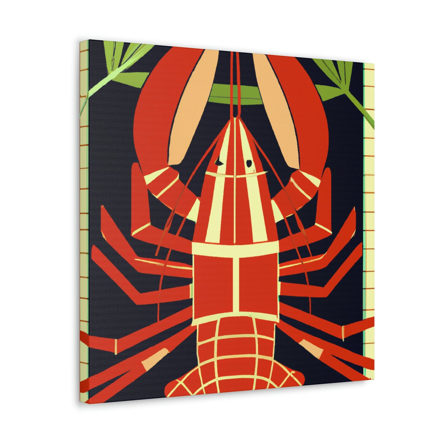 Lobster's Luxurious Glow - Canvas