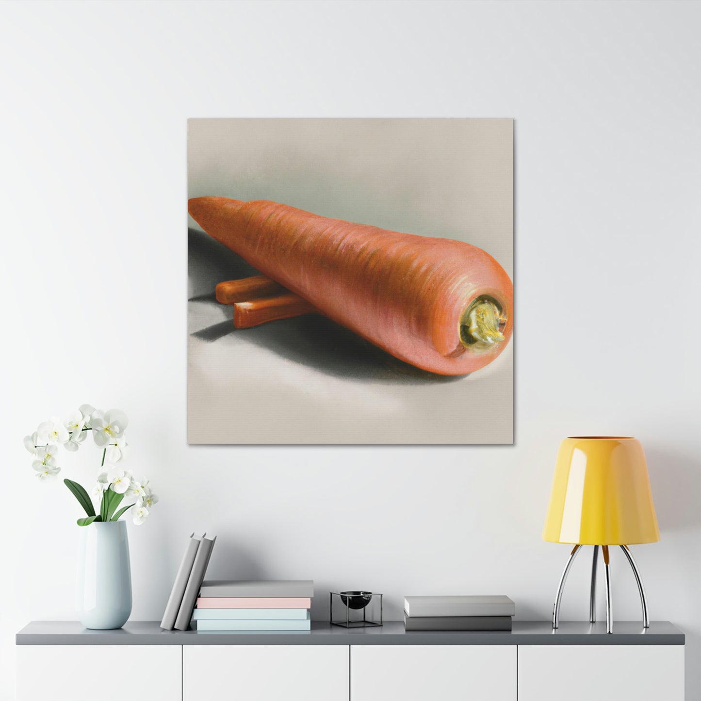 "Carrot Hyperrealism Dream" - Canvas