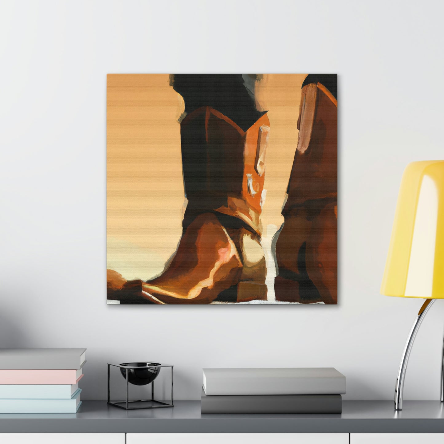 "The Boot: Minimalist" - Canvas